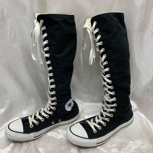 knee converse shoes
